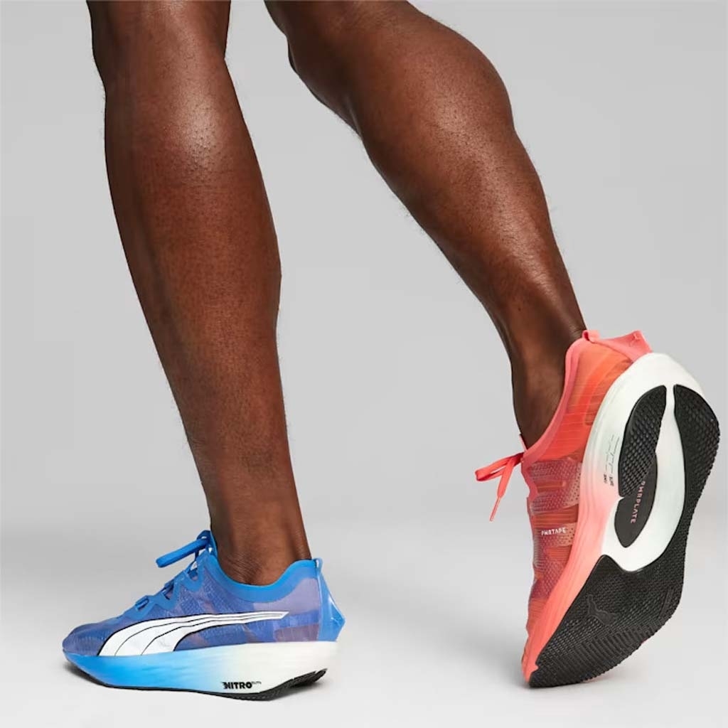 Puma Fast Forward Nitro Elite Fire Orchid Ultra Blue White Lepape