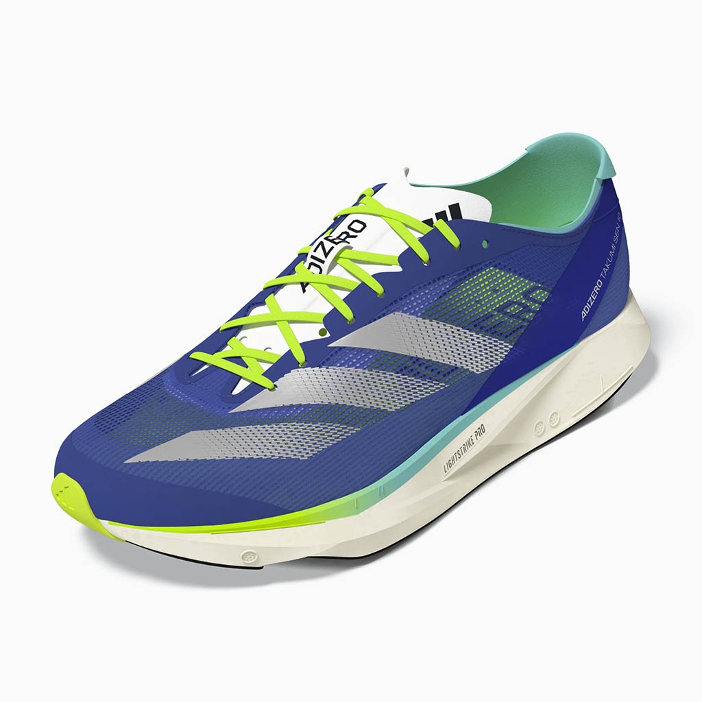 Adizero Takumi Sen 10-Cobalt Blue/Zero Met./Lucid Lemon-Adidas | Lepape
