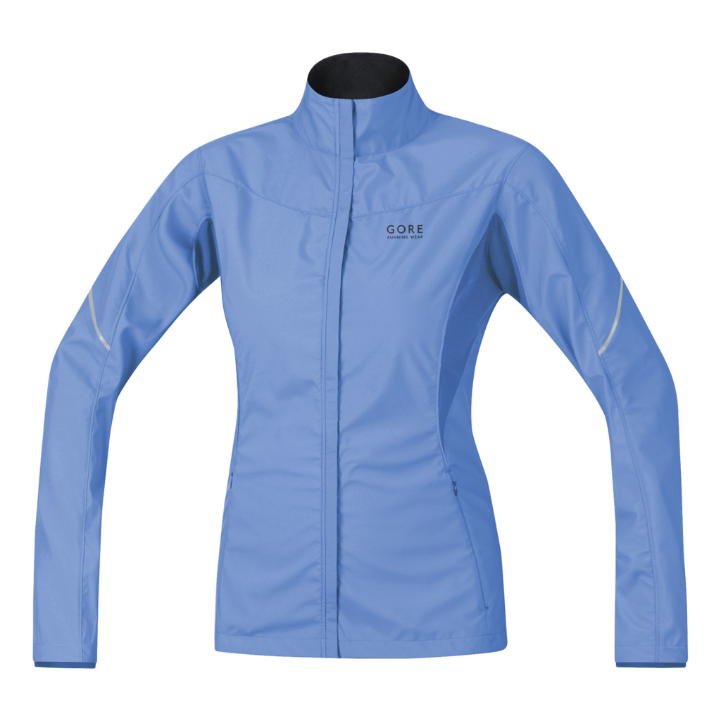 Gore Veste Essential Windstopper Active Shell Partial Bleu Lepape