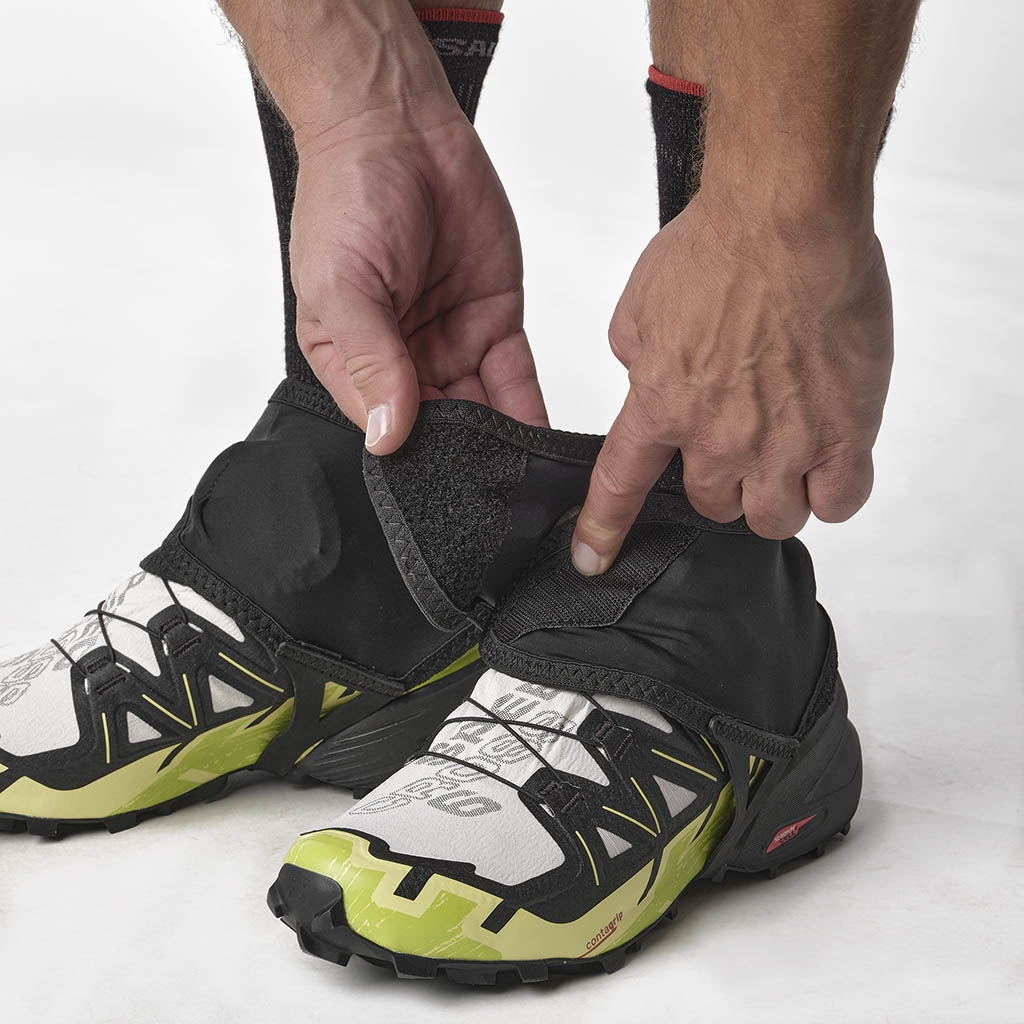 Salomon Trail Gaiters Low Noir Lepape