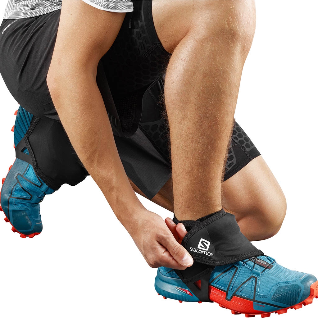 Salomon Trail Gaiters Low Noir Lepape