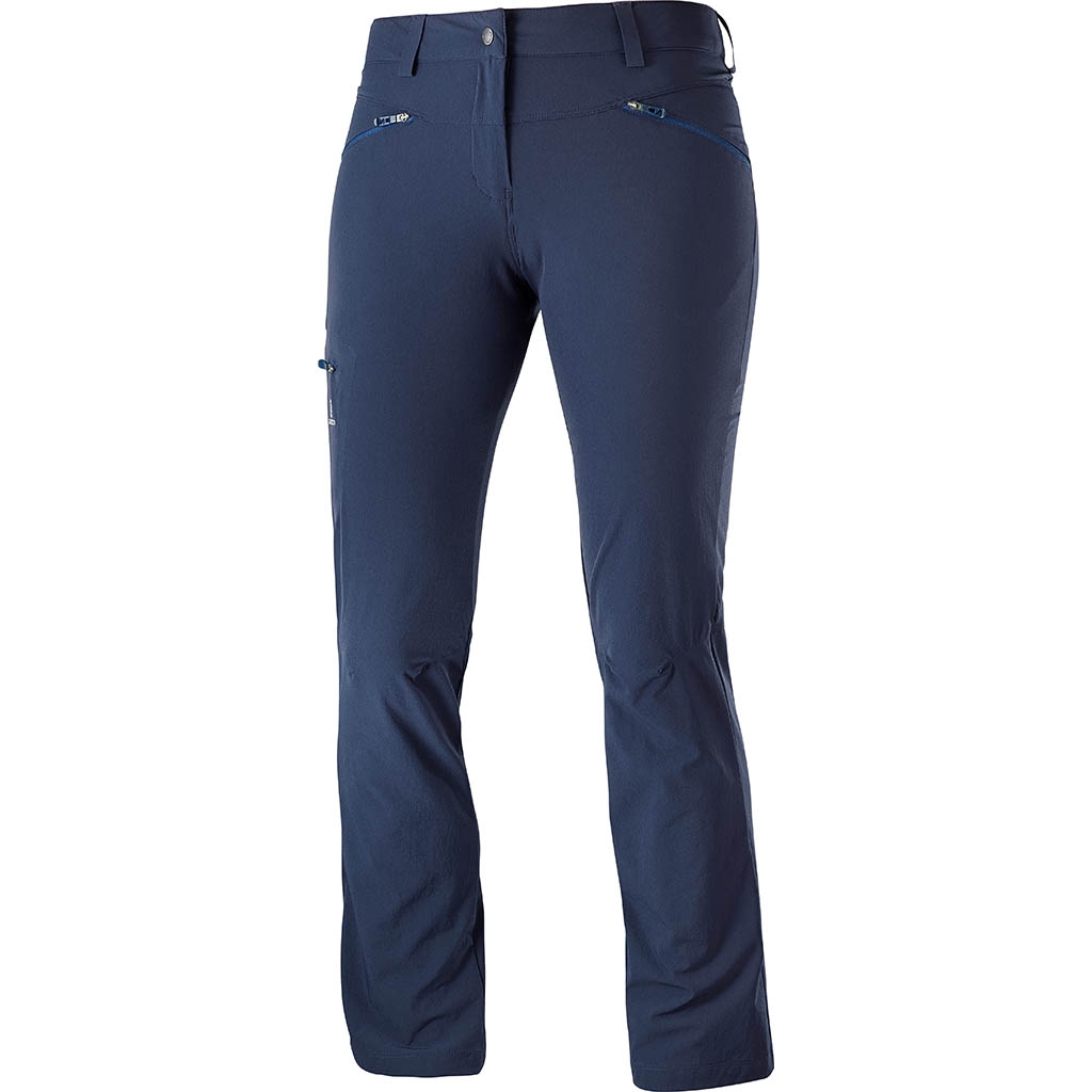 Salomon Wayfarer Straight Pant Bleu marine Lepape