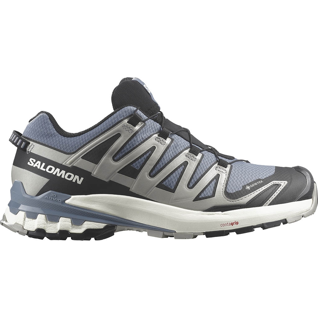 Salomon Xa Pro 3D V9 Gore Tex Flint Stone Black Ghost Gray Lepape