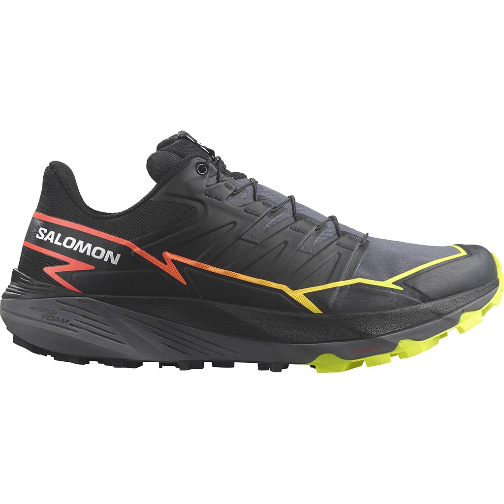 Salomon Thundercross Black Quiet Shade Fiery Coral Lepape