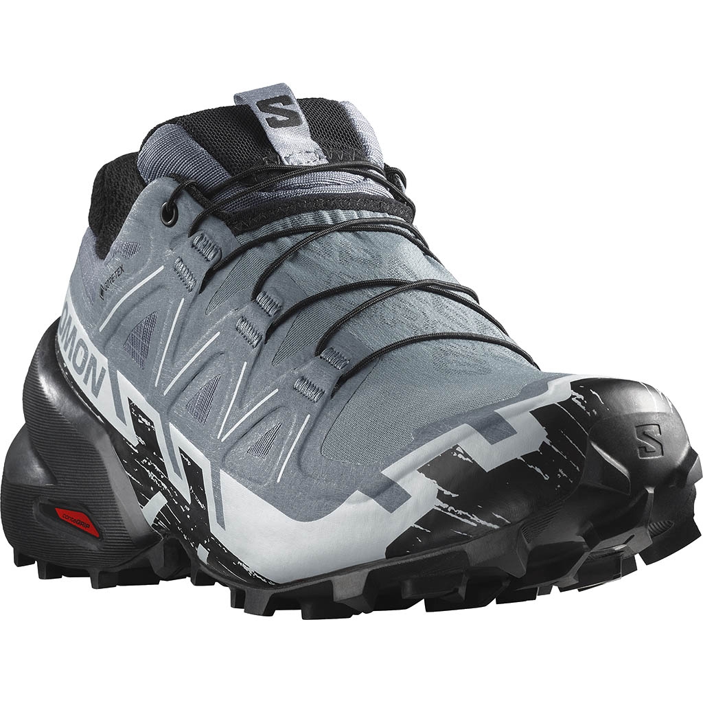 Salomon Speedcross 6 Gore Tex Flint Stone. Black. Heather Pope