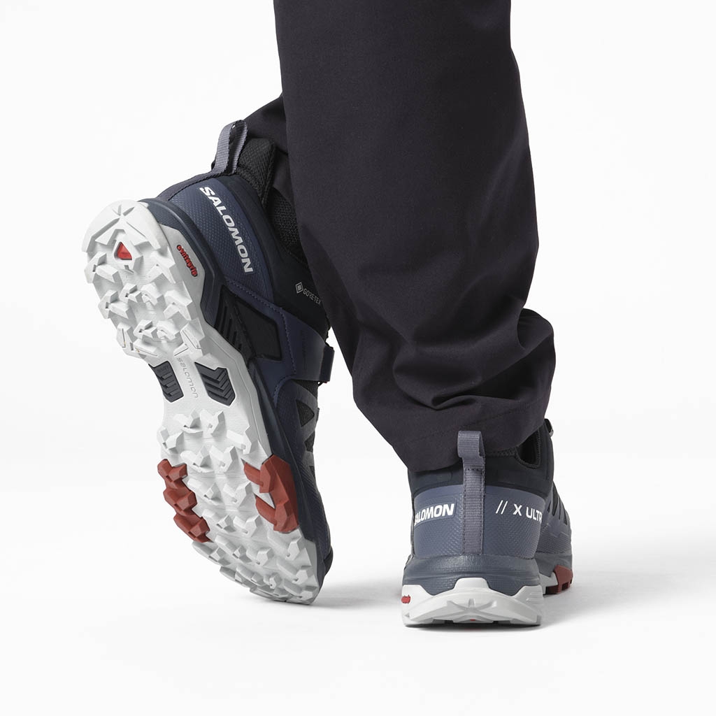 Salomon X Ultra 4 Gore Tex Carbon. Bering Sea. Pearl Blue Pope