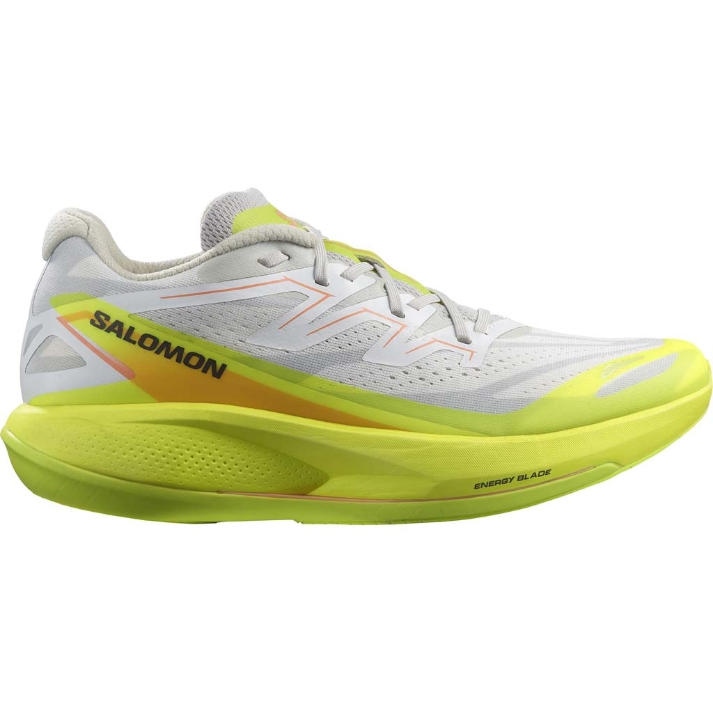 Salomon Phantasm 2 White Safety Yellow Metal Lepape