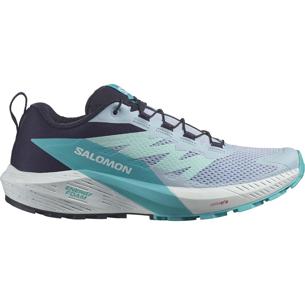 Salomon Sense Ride 5 Cashmere Blue Carbon Peacock Bl Lepape