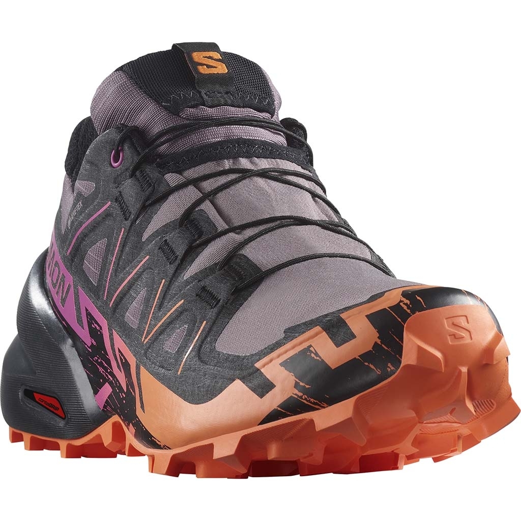Salomon Speedcross 6 Gore Tex Moonscape Black Bird Of Paradis Lepape
