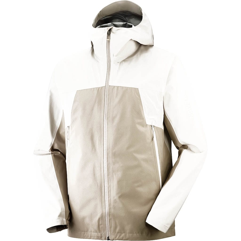 Salomon Outline Gore-Tex 2.5L Jacket Plaza Taupe.Roasted Cashew