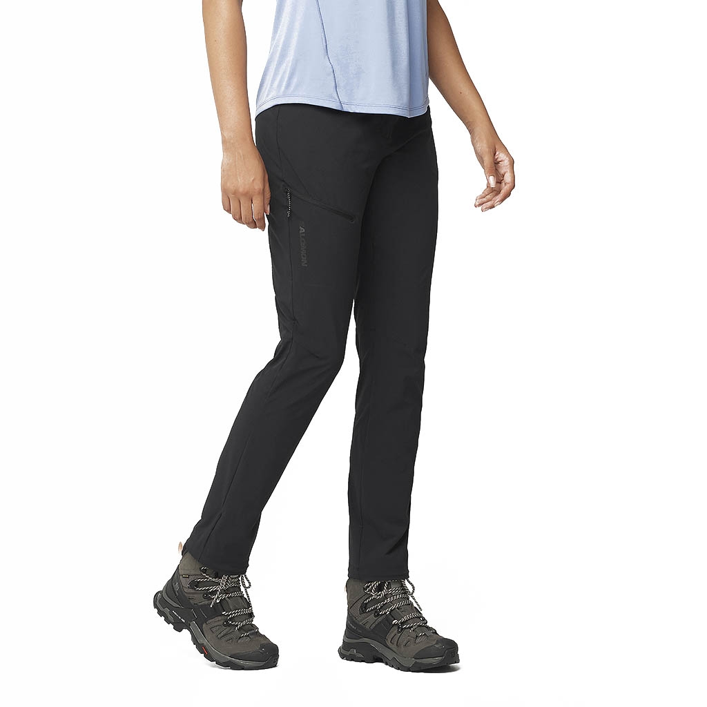 Salomon Wayfarer Pants Deep Black Lepape