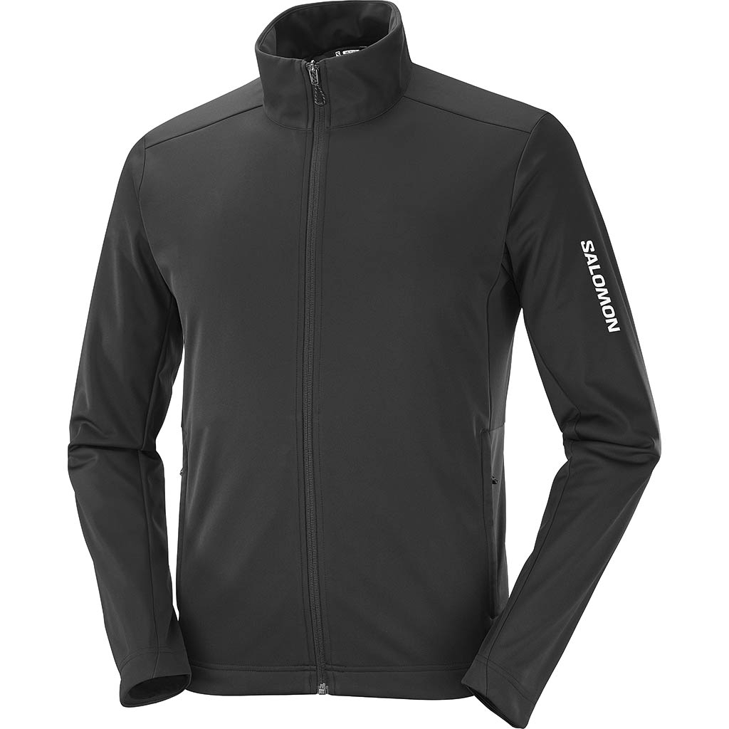 Salomon Gore Tex Short Sleevehell Jacket Deep Black Lepape