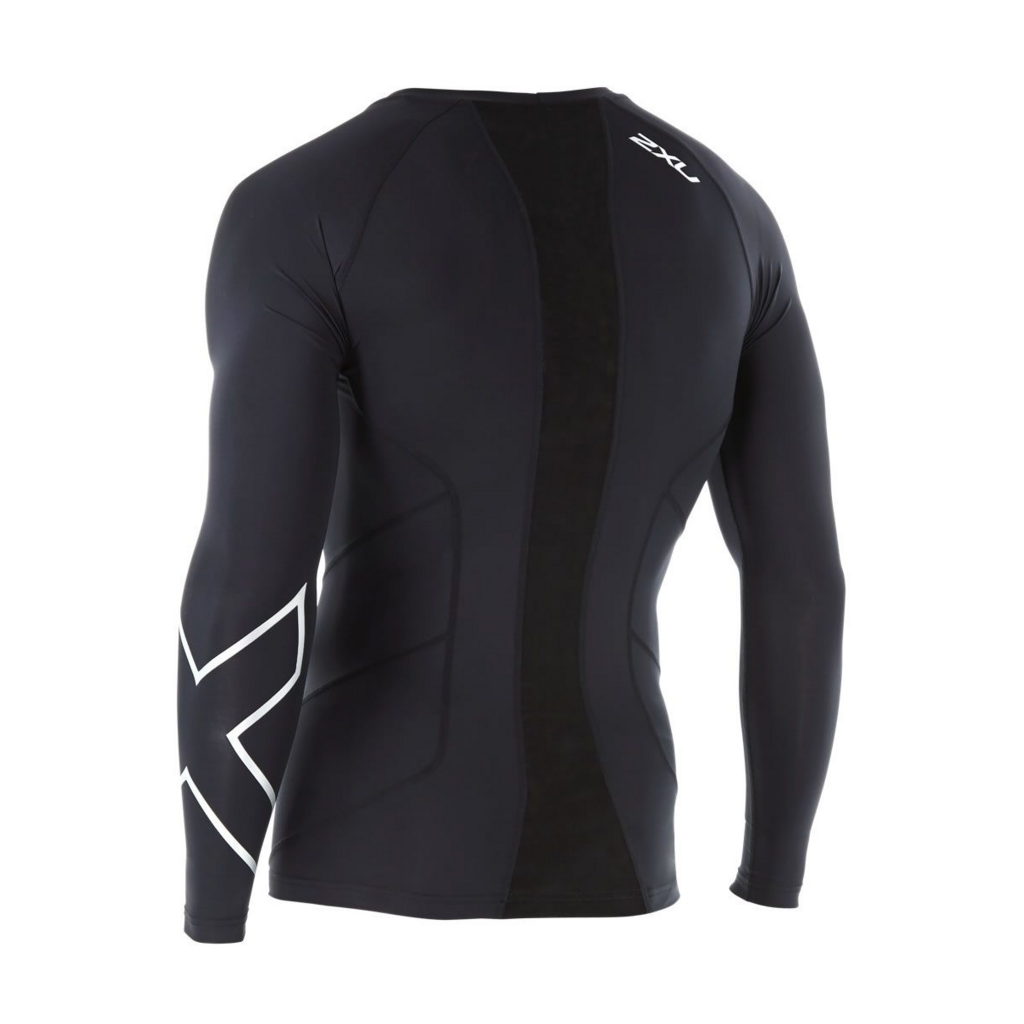 2xu Compression Long Sleeve Top Noir | Lepape