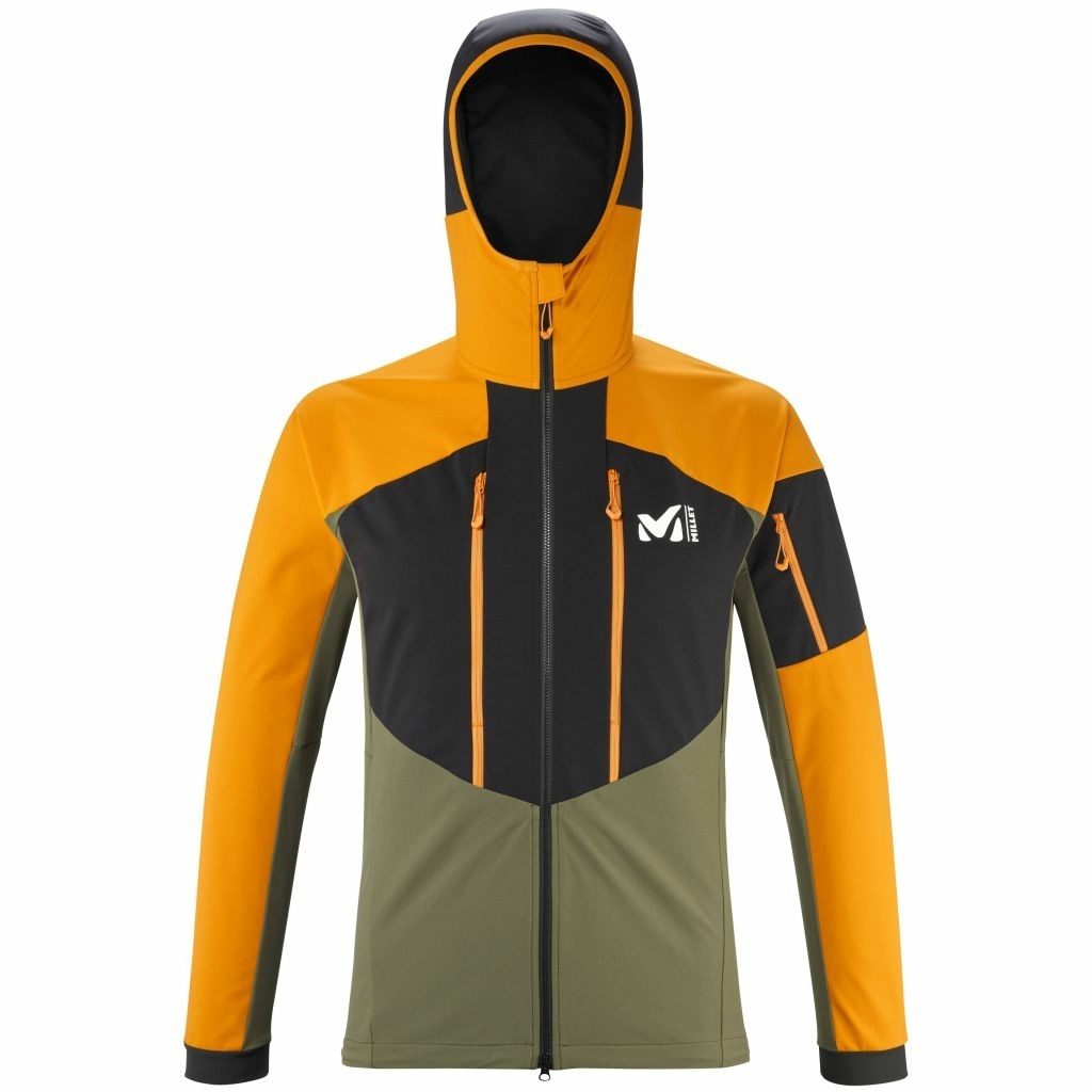 White shield jacket Millet Ivy Maracuja men s ski jacket POPE