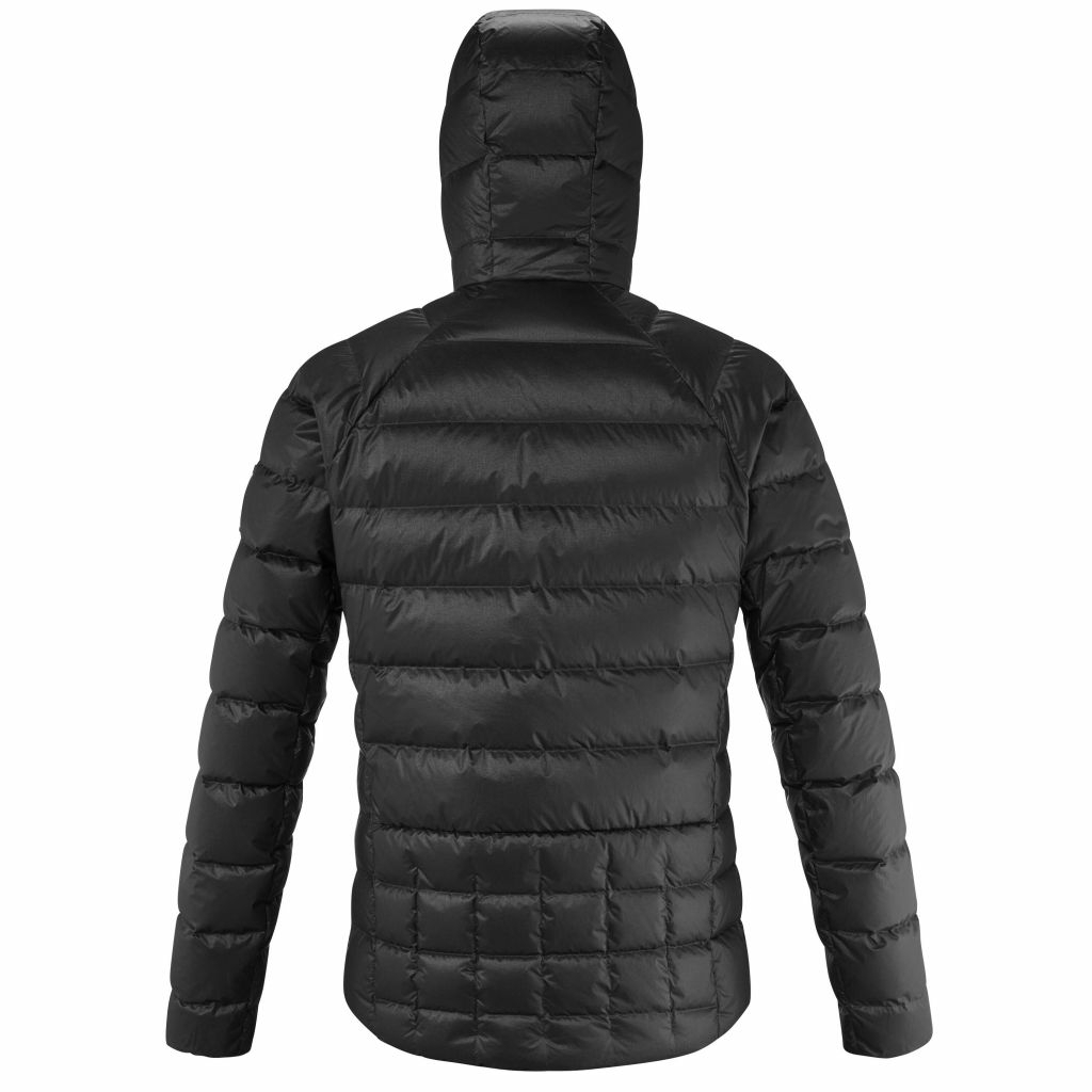 Millet Trilogy Icon Down Hoodie Black Noir Lepape