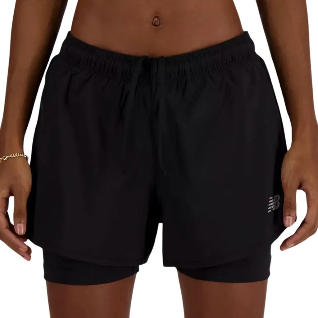 Sport Essentials 2 In 1 Short 3 Black Brooks Lepape