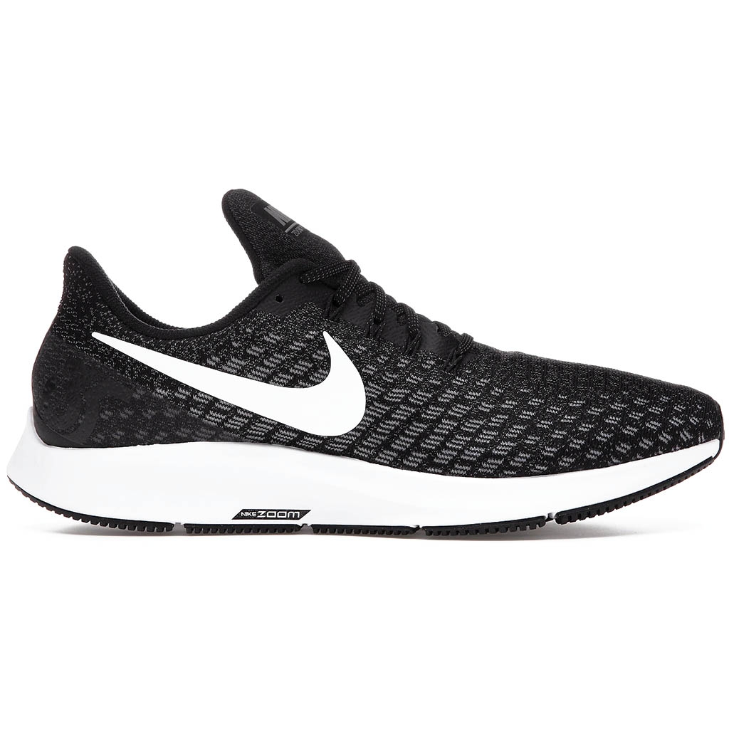 Nike Air Zoom Pegasus 35 black-white: men's running shoes