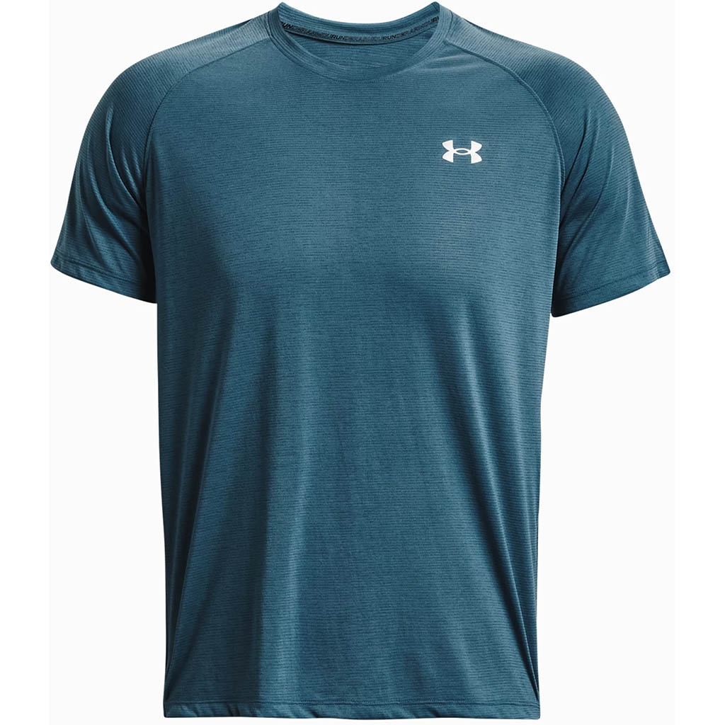 T-SHIRT UNDER ARMOUR HOMME BLANC - Univers Crampons