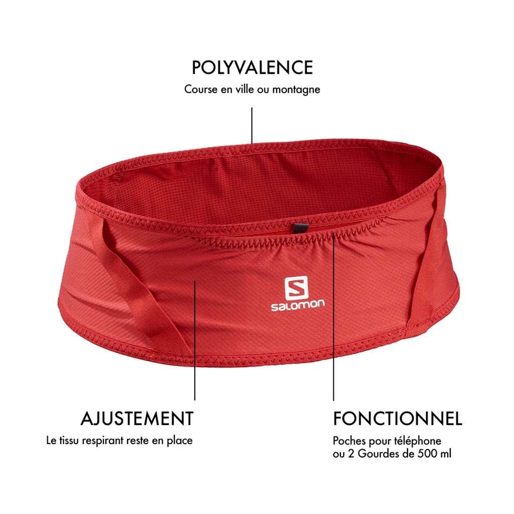 Salomon Pulse Belt Goji Berry Lepape