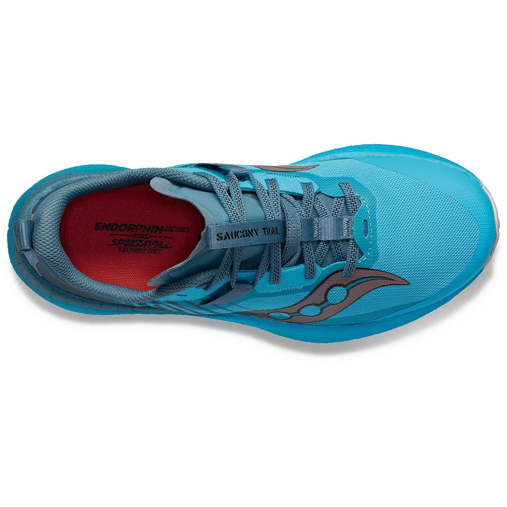 Saucony blu femminili top