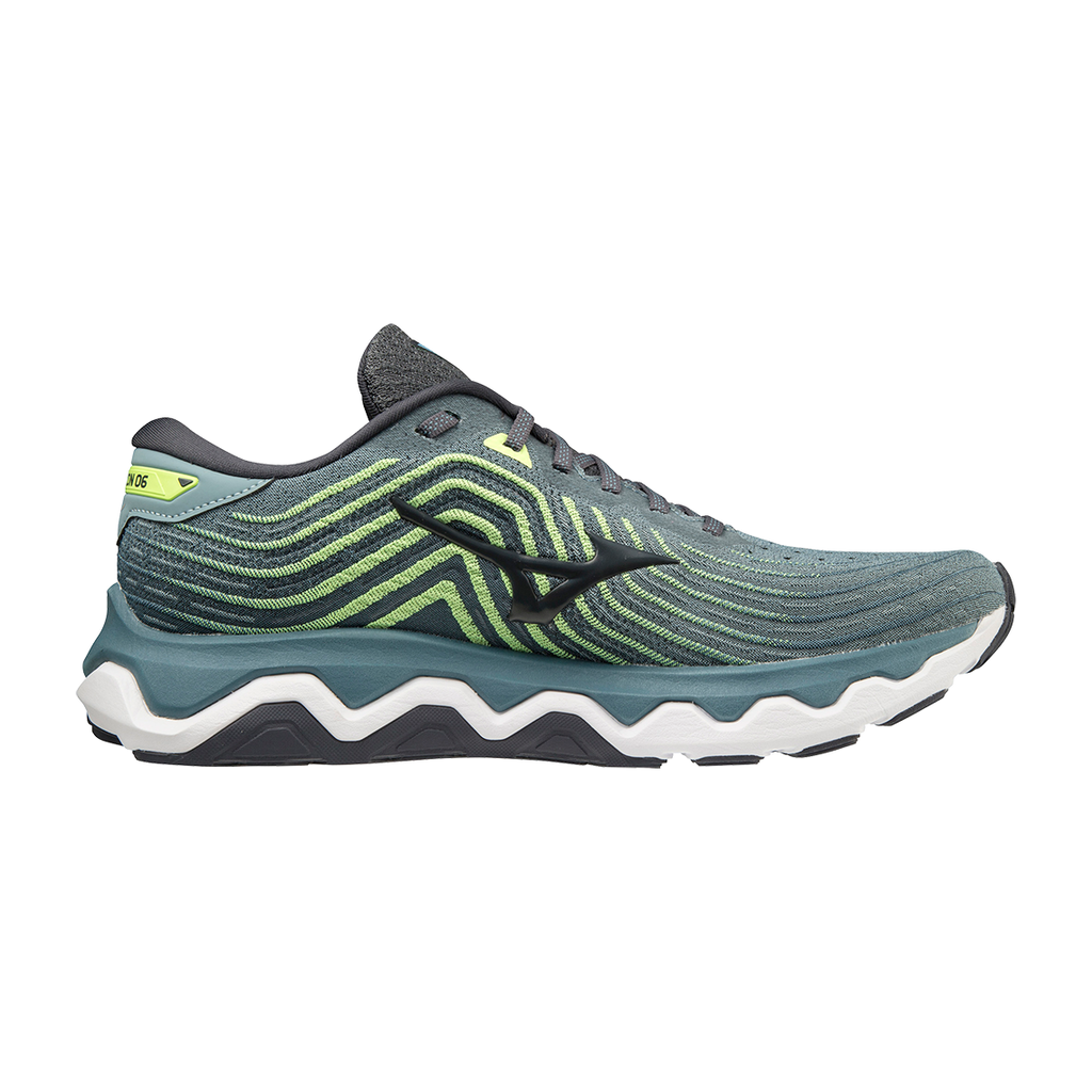 Mizuno Wave Horizon 6 green men s running shoes