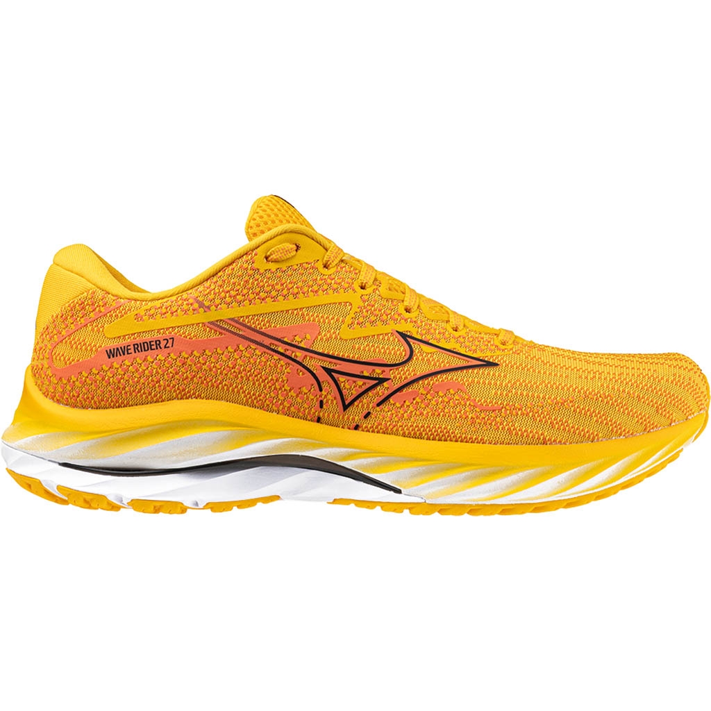 Mizuno Wave Rider 27 Citrus Black Nasturtium Lepape