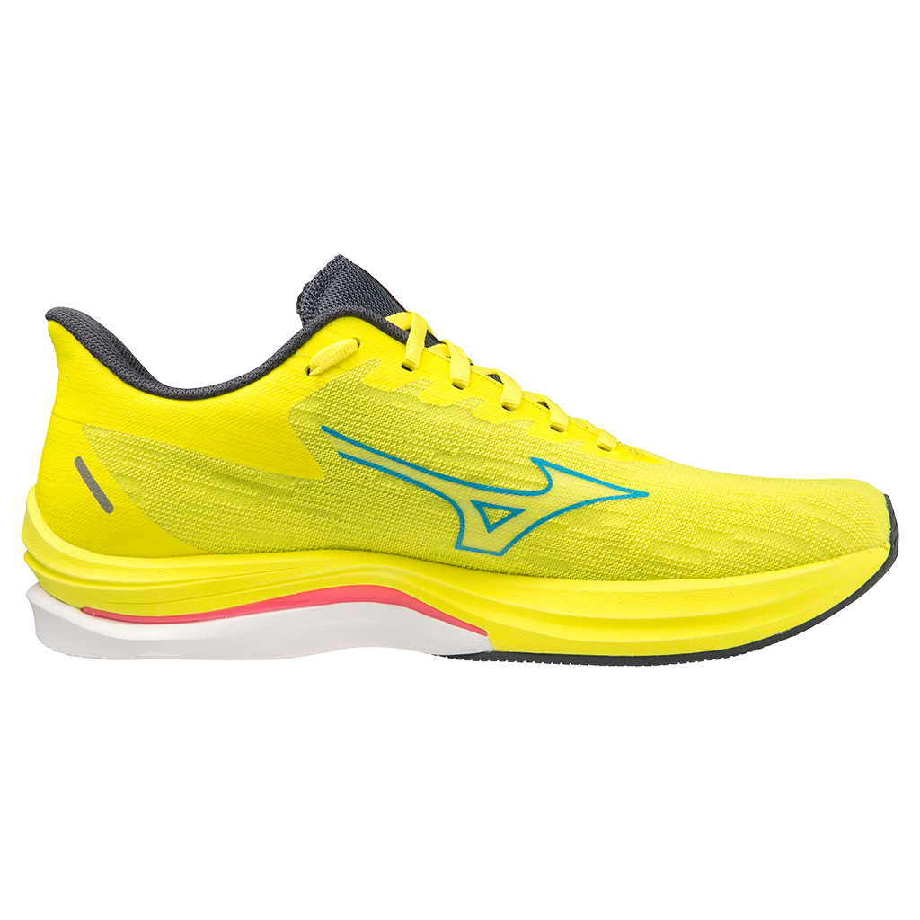 MMizuno Wave Rebellion Sonic yellow men s running shoes POPE