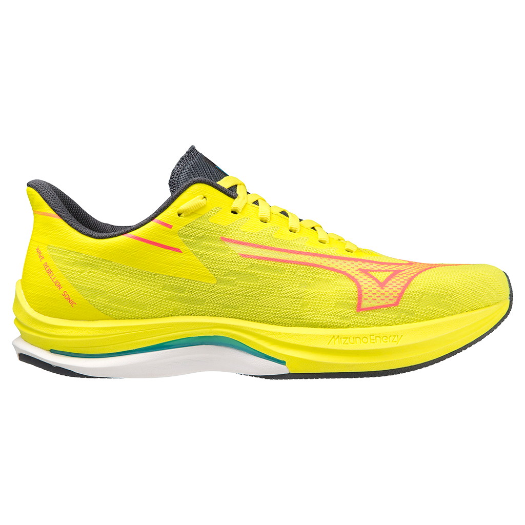 Mizuno yellow running shoes best sale