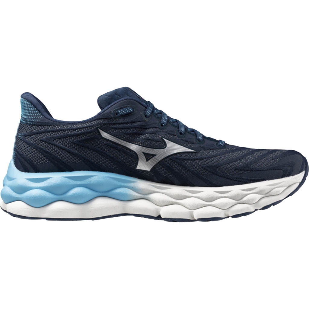 Mizuno Wave Sky 8 Blue Wing Teal Neo Silver River Blue LEPAPE