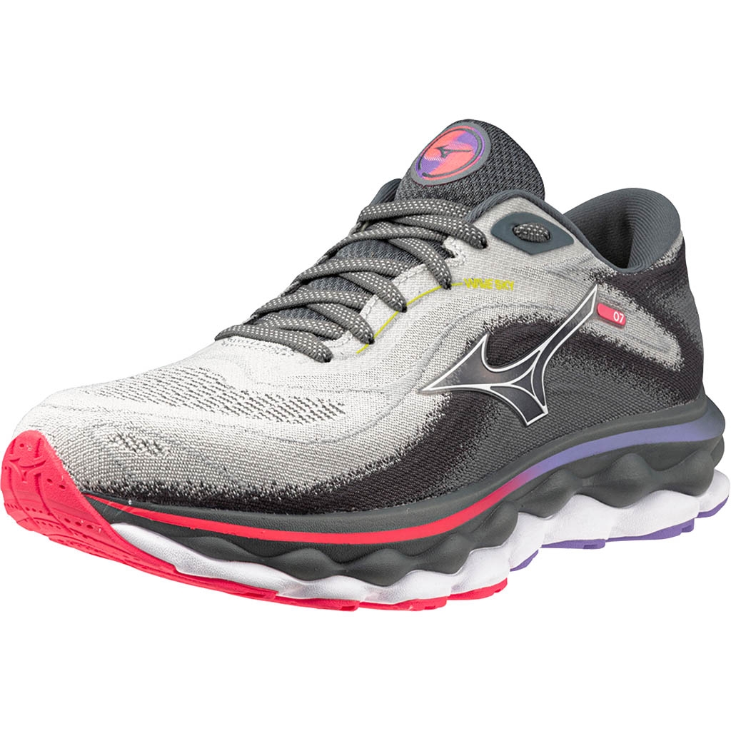 Mizuno Wave Sky 7 Pearl Blue.White.High Vis Pink Lepape