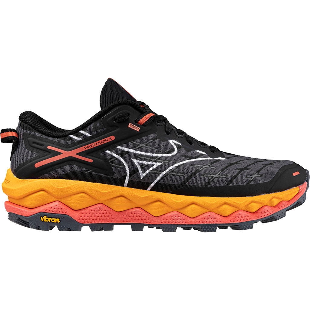 Mizuno Wave Mujin 10 Black White Hot Coral LEPAPE