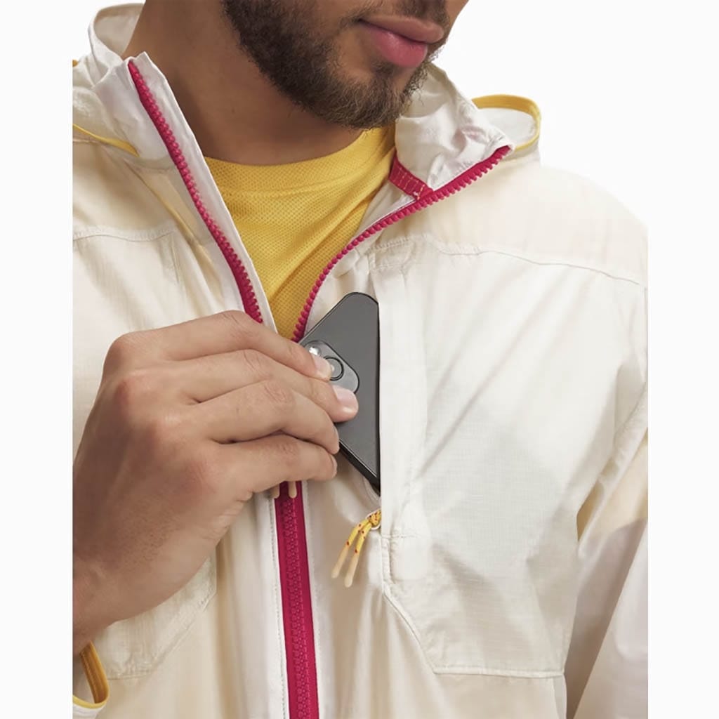 Under Armour TRAIL RUN JACKET Stone Sandstorm Reflective LEPAPE