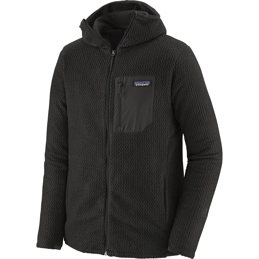 Patagonia R1 Air Full Zip Hoodie Black Lepape