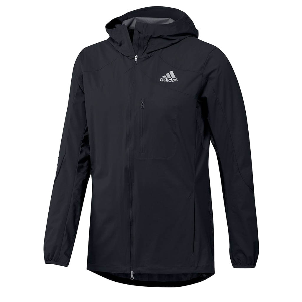Adidas Marathon Jack weiB und fluoreszierend gelb Modelljacke fur Herren