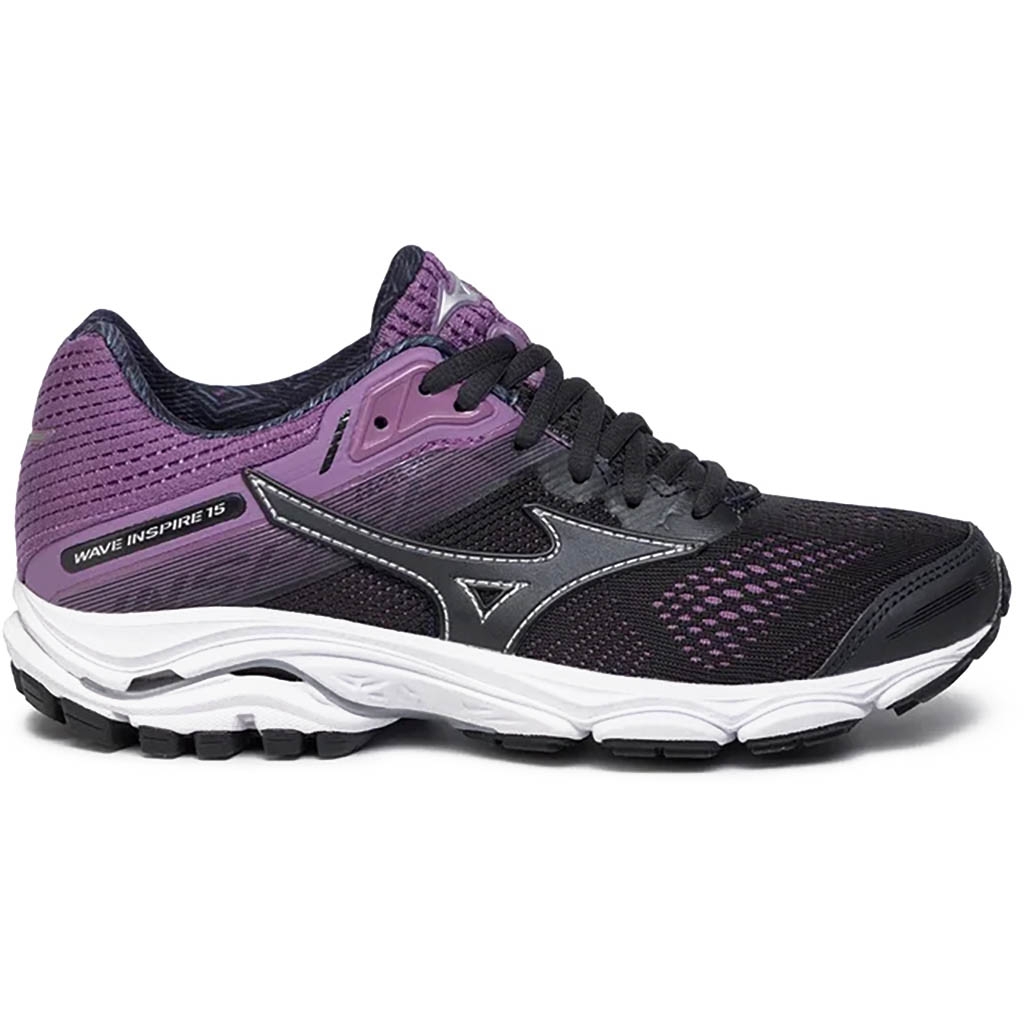 Wave inspire 15 mizuno purple and black women s model