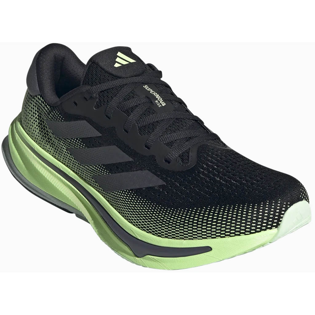 Adidas Supernova Rise M Core Black.Grey Five.Green Spark Lepape