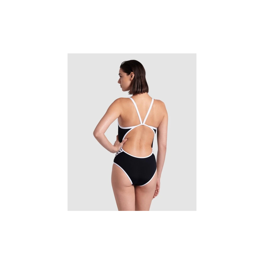 Maillot De Bain Arena Icons Femme – Super Résistant Chlore, Dos Ergonomique, Style Athlétique Années 70