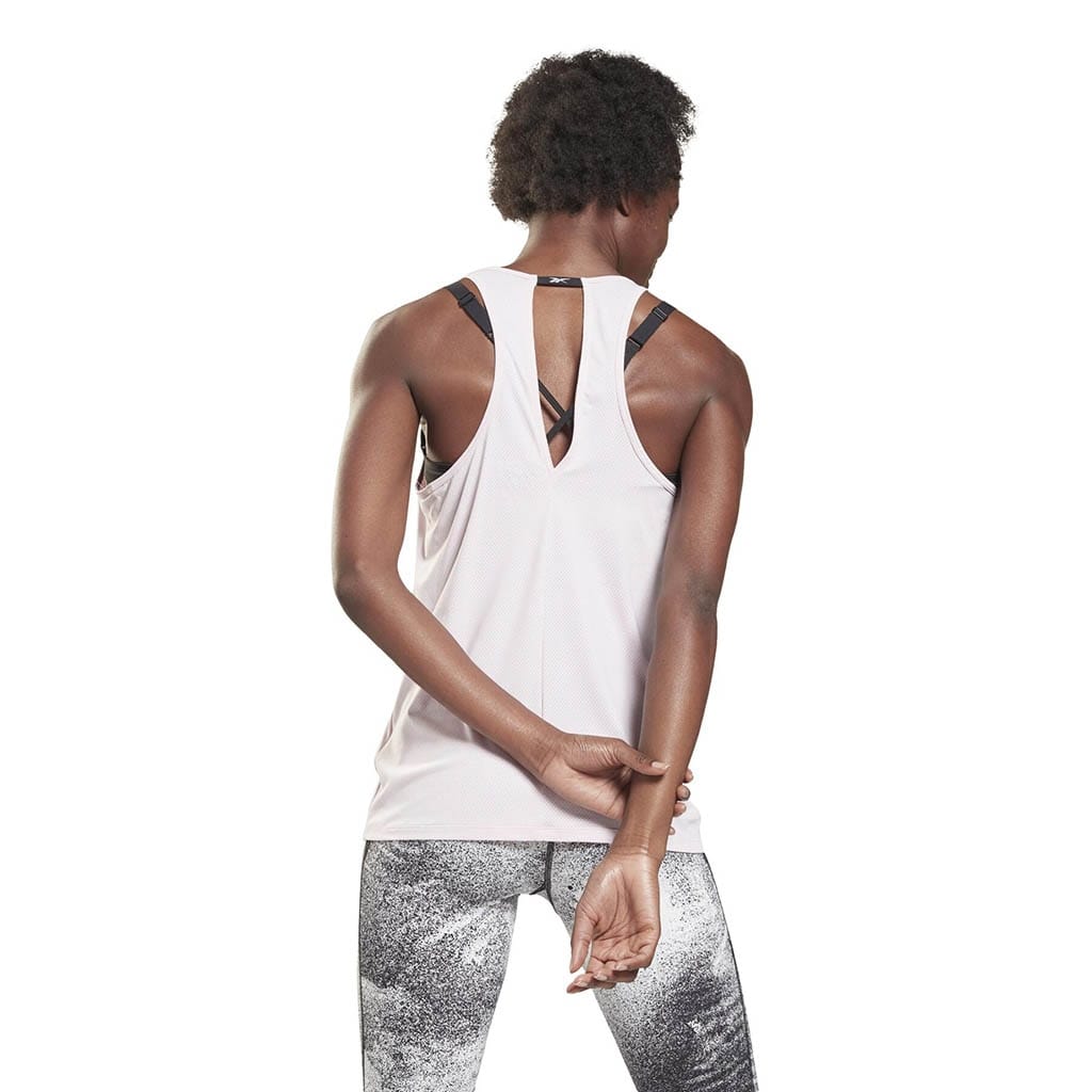 Reebok ac athletic tank magenta t-shirt: women's model tank top