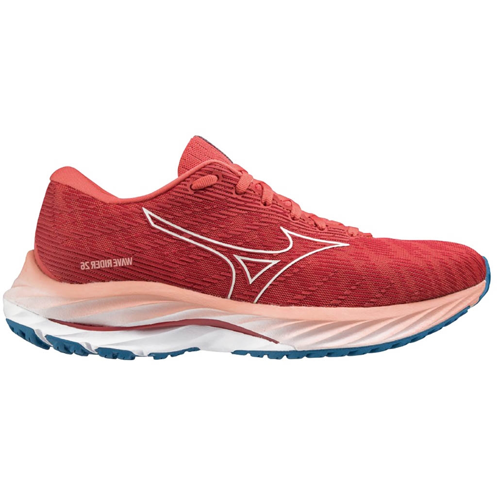 Mizuno wave 2025 rider 22 red