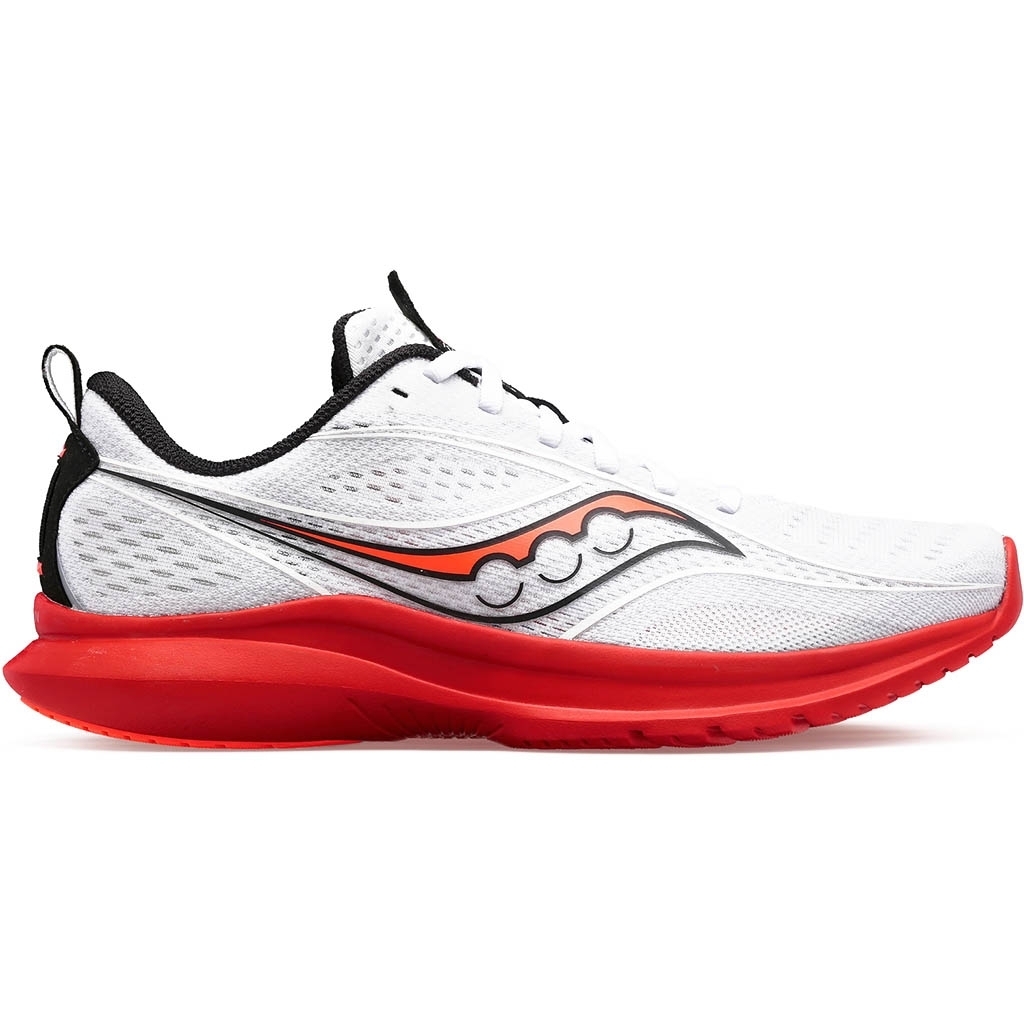 Saucony Kinvara 13 white red women s running shoes