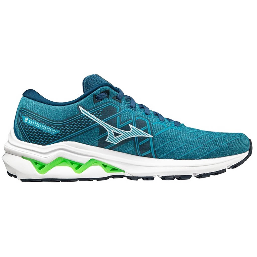 Mizuno Wave Inspire 18 blue men s running shoes