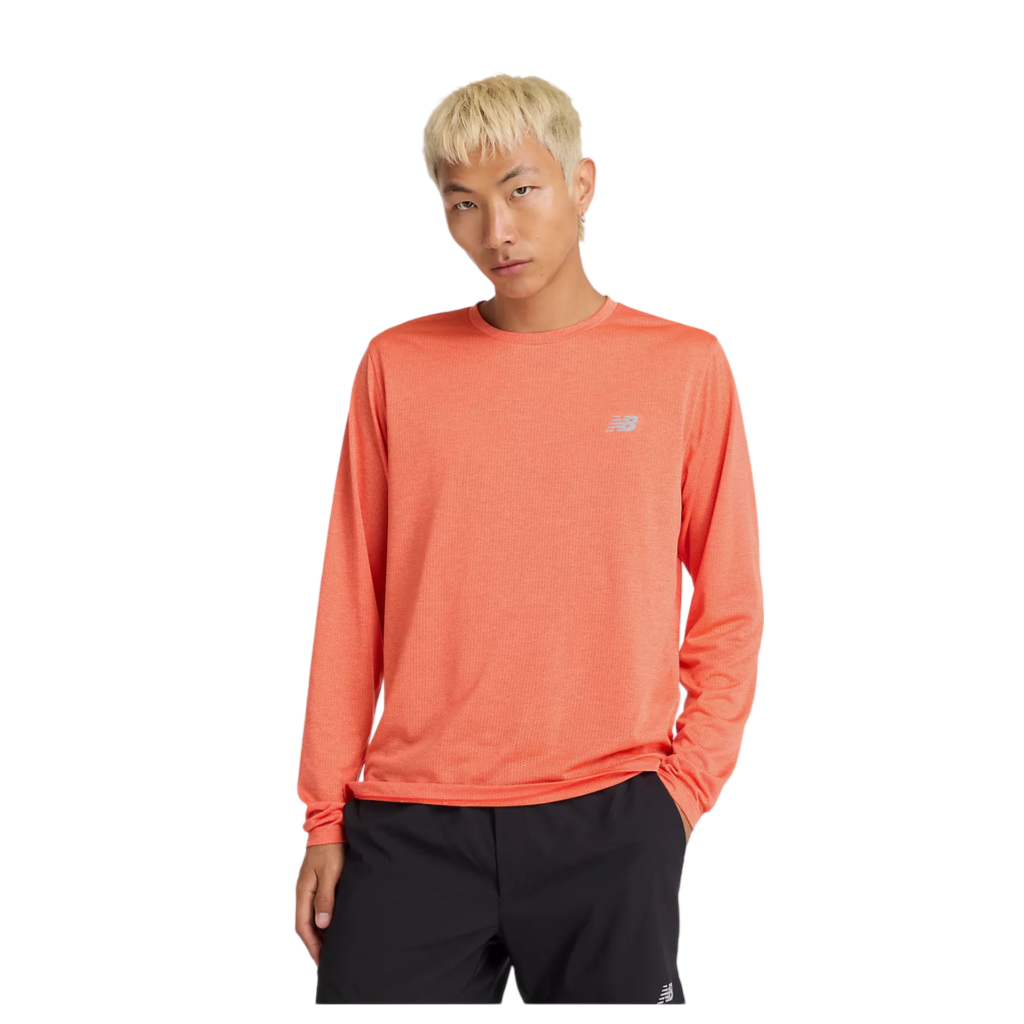 New Balance Athletics Long Sleeve Homme Orange