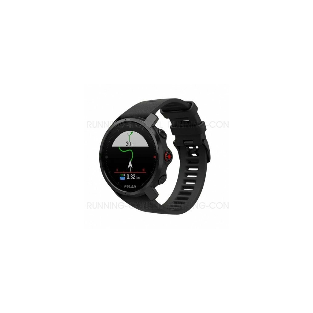 Polar Grit X Blk ML Fietsbundel Zwart paus