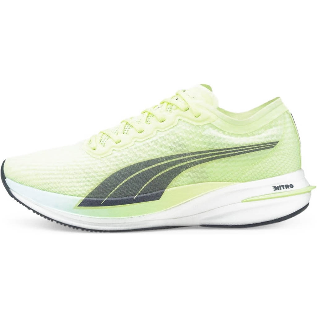 Puma fluorescent green shoes store