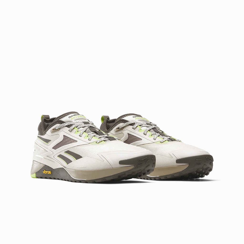 Reebok Nano X3 Adventure Stucco.Grout F23.Laser Lime F23 Lepape