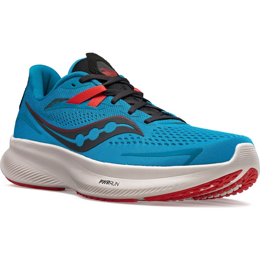 Saucony Ride 15 Ocean.Black Lepape