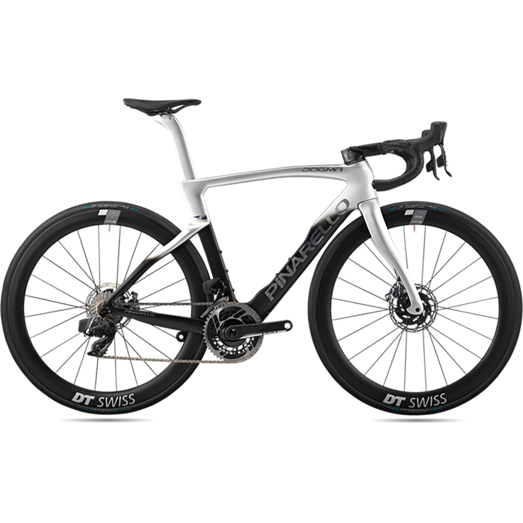 Frise Métal Pour Cadre Vélo PINARELLO Italia - Argenté - NEUVE