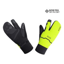 Gore wear GORE-TEX INFINIUM Thermo Split Neongelb / Schwarz Handschuhe