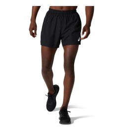 Leezepro Short Homme Sport Running avec Poches Zippées Jogging Pantalon Casual Mi-Long au Genou