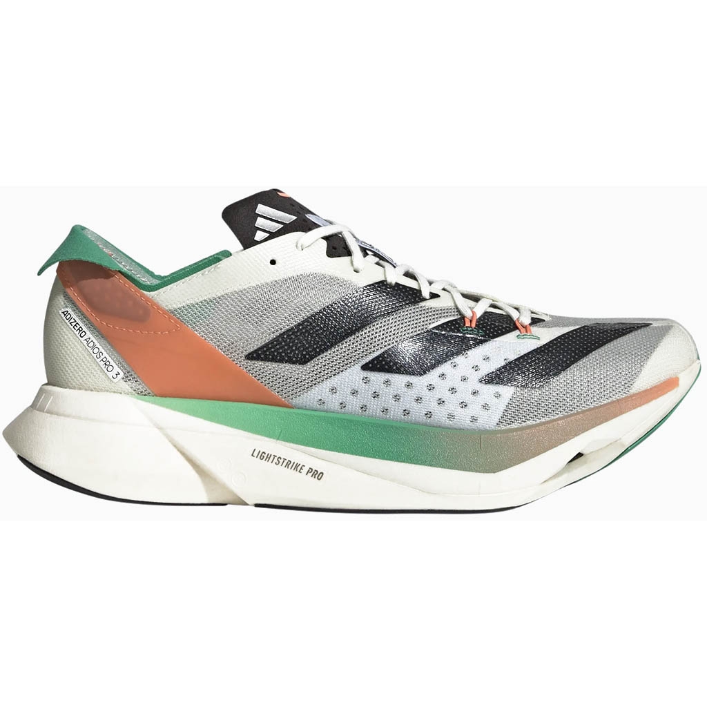 Adidas Adizero Adios Pro 3 white-coral: unisex running shoes